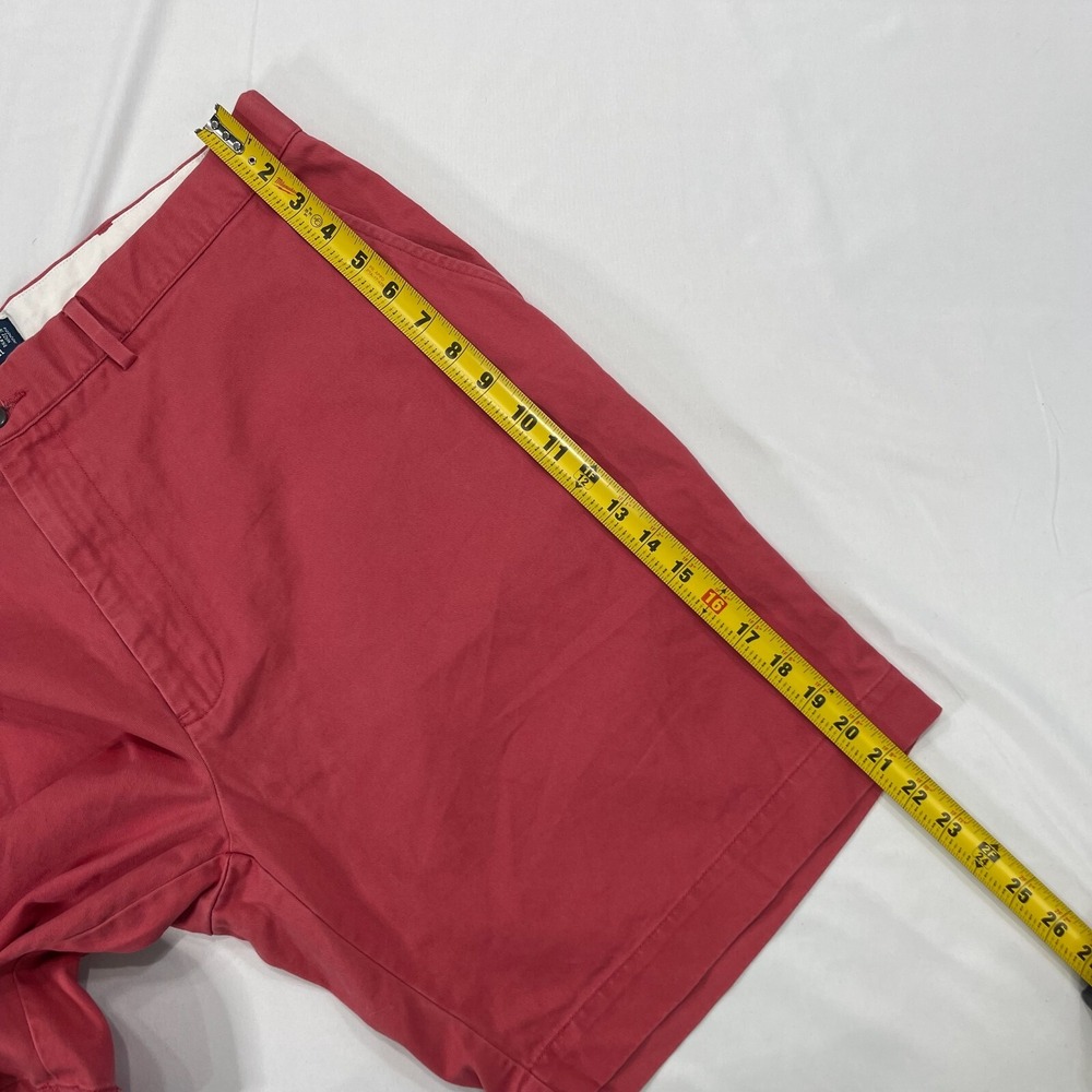 Vintage Polo Ralph Lauren Prospect Shorts Mens 38 Pink 9"‎ Chino Cotton Pink - Picture 5 of 10
